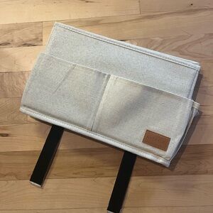 Kipaga Cream Fabric bedside Organizer